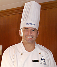Chef Angel Choez of Quasar Expeditions