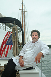 Chef Paul Dorr with Maine Windjammer Association
