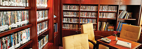 cruise ship library and libraries