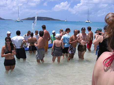 SeaDream Yacht Club ashore