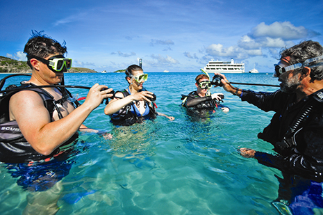 the Great Barrier Reef with Coral Princess Cruises