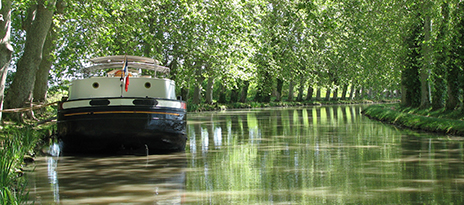 Canal du Midi in France