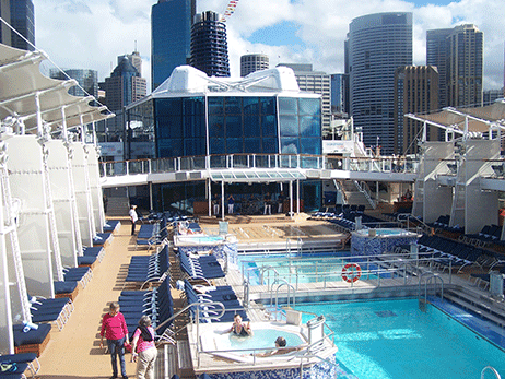 Pool Deck - Celebrity Solstice