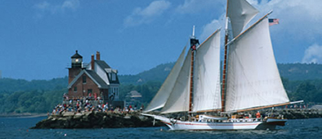 Windjammers in Maine