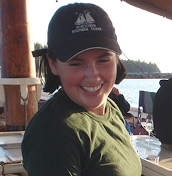 Chef Cara Lauzon with the Maine Windjammer Association
