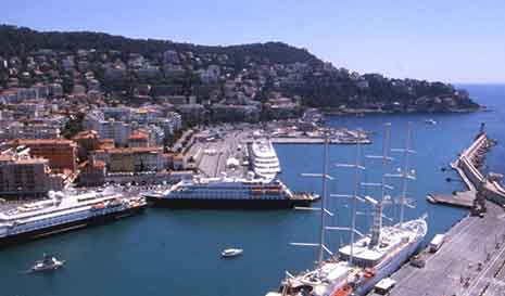 Port of Nice, France